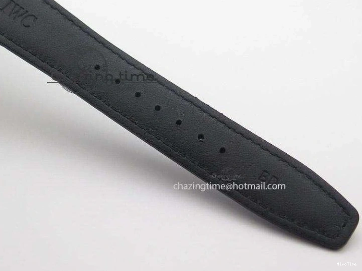 MIROTIME 0125 Bold Portuguese Real PR IW500704 ZF 1:1 Best Edition On Black Leather Strap A 7374